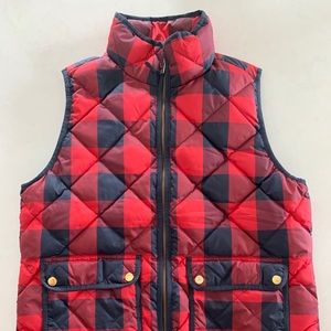 Jcrew Check Vest